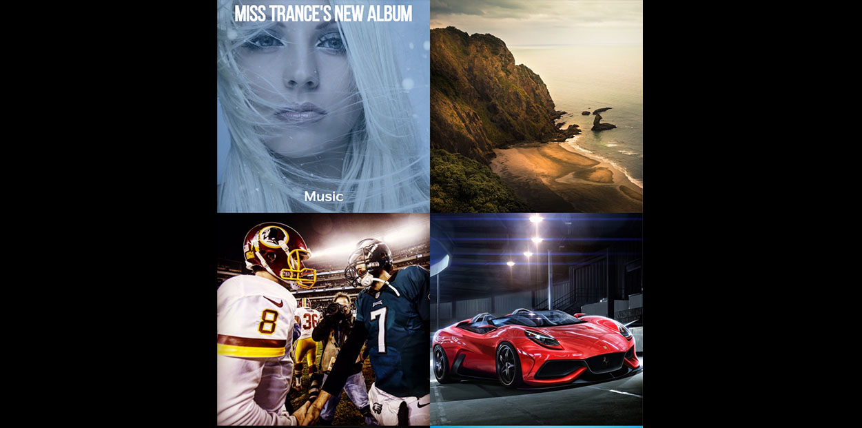 Puffer Blog tablet portrait view