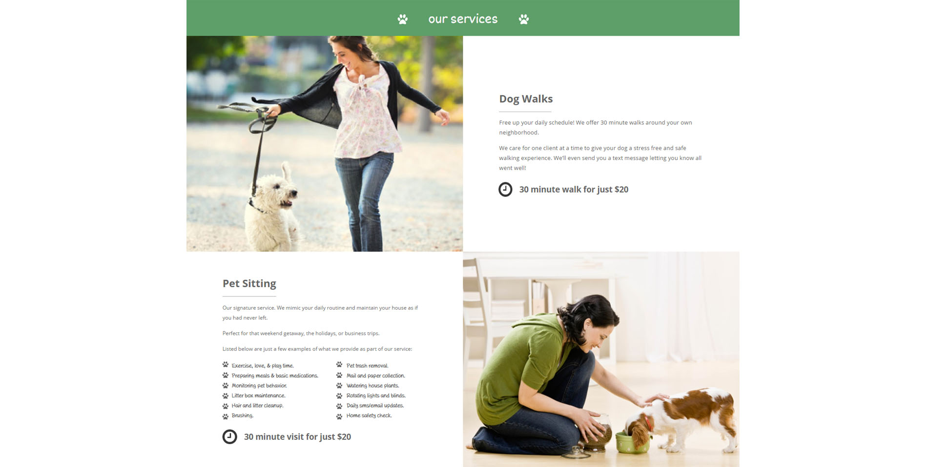 Gods Creatures Pet Sitting.