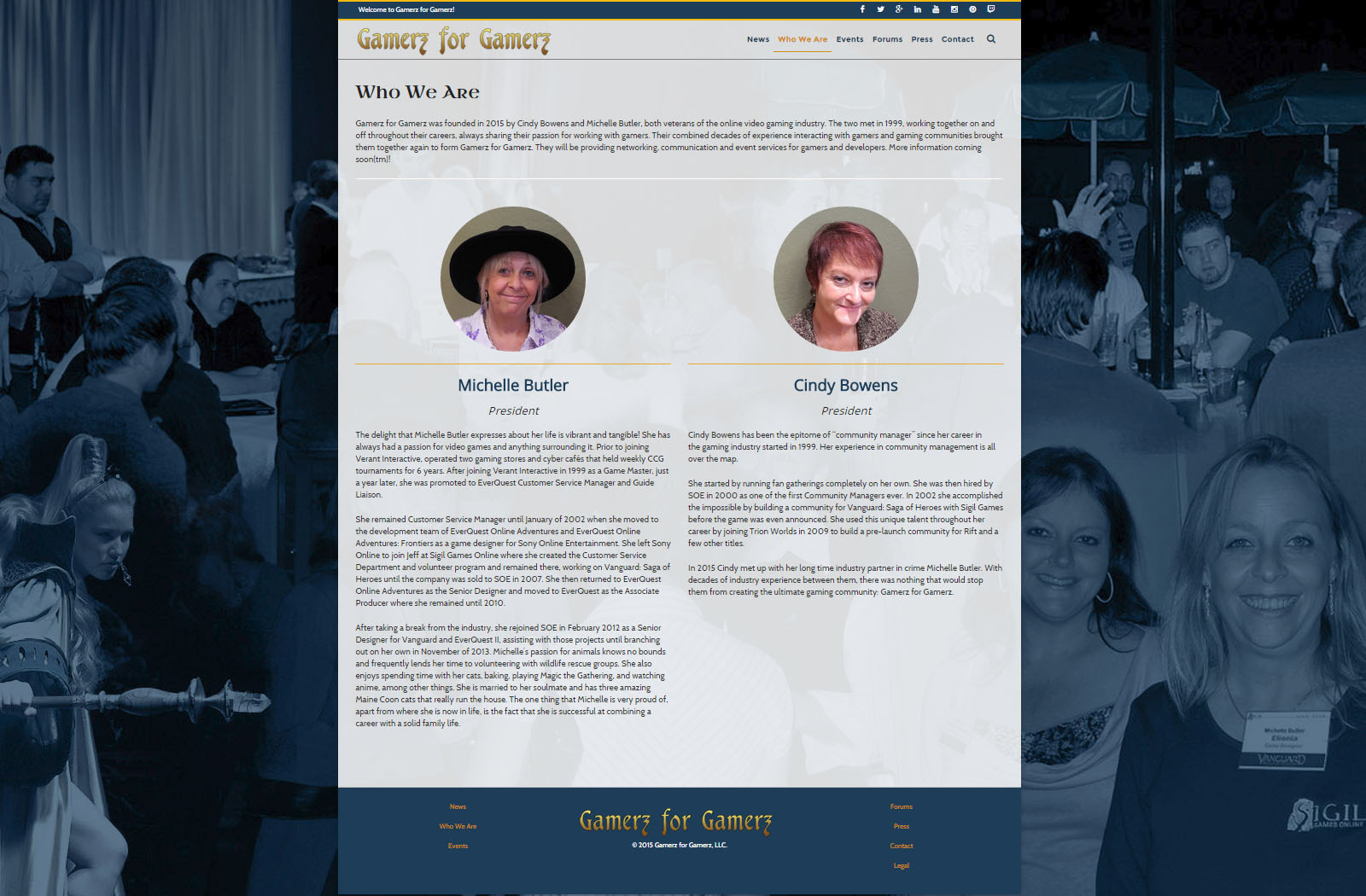 Gamerz for Gamerz website