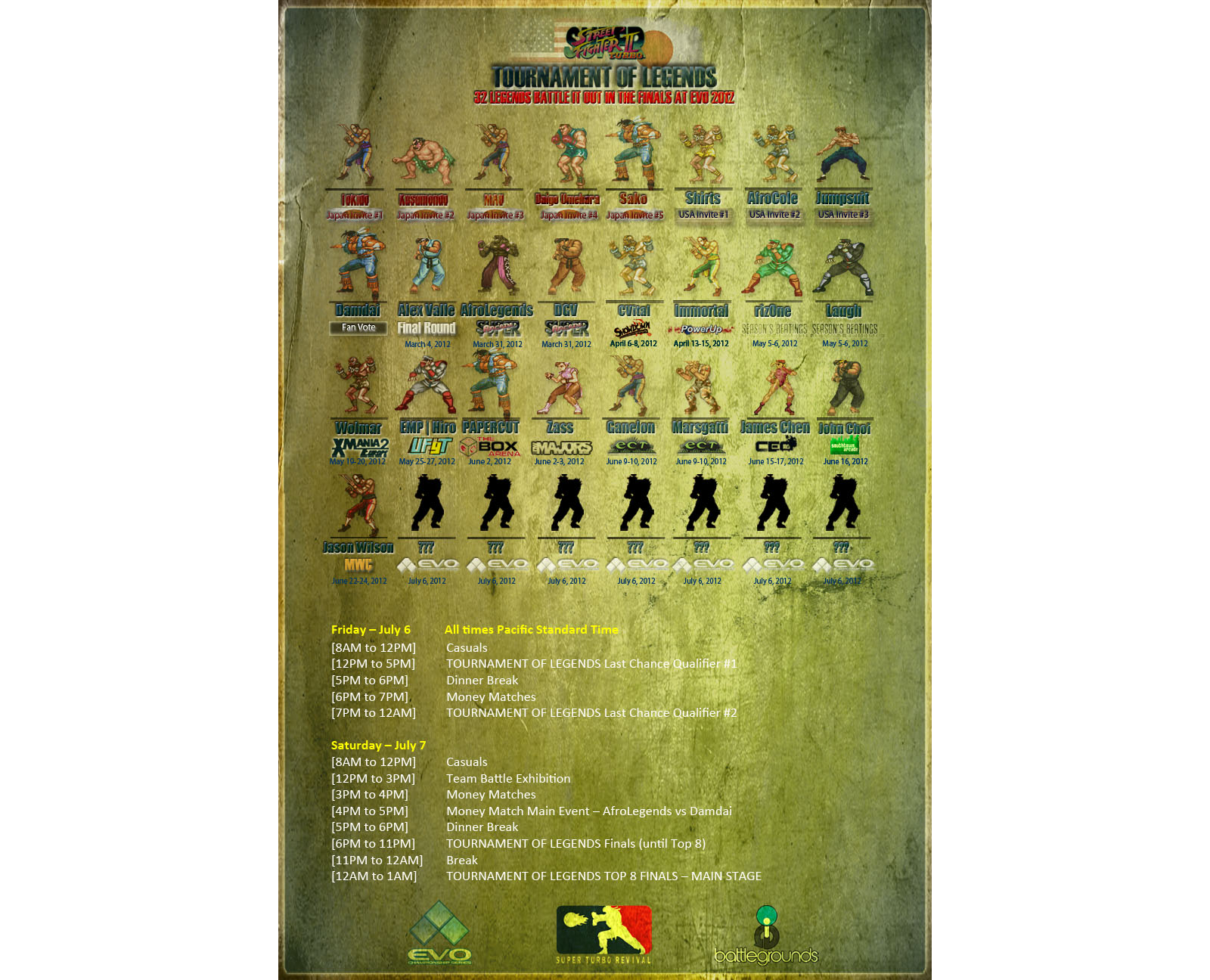 TOURNAMENT OF LEGENDS promotional banner